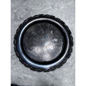 Oneida silver plated platter unpolished used